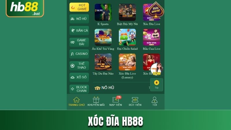 XÓC ĐĨA HB88 - SIÊU PHẨM LIVE CASINO BẠN NHẤT ĐỊNH PHẢI THỬ 7 XÓC ĐĨA HB88